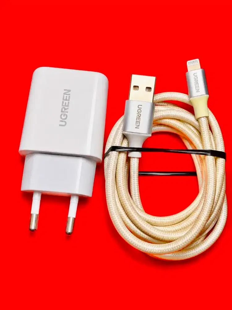 charger Ugreen 18wat original usb to lightning mfi