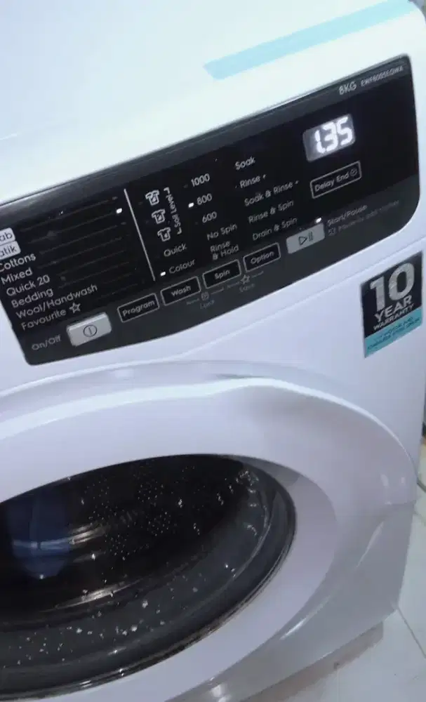 Kalah dgn kebutuhan,Mesin cuci frontloading Electroluk 8kg,nego