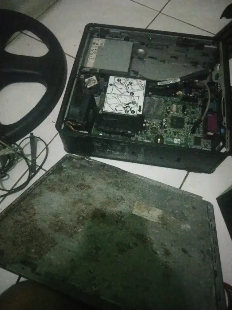 Casing pc dan motherboard aja