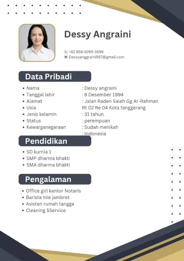 Saya sedang mencari pekerjaan