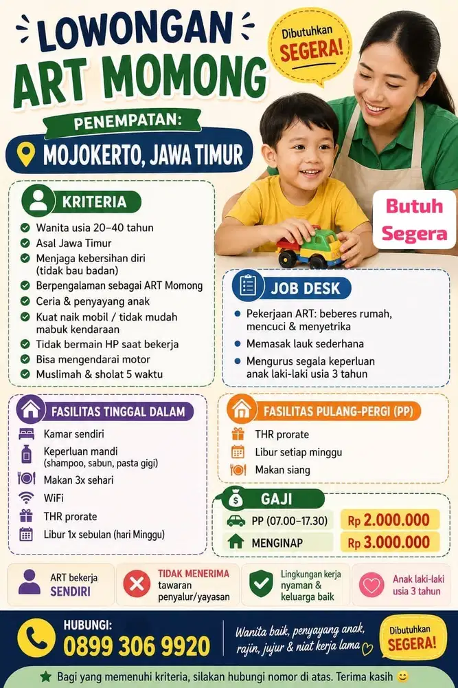 Art momong mojokerto