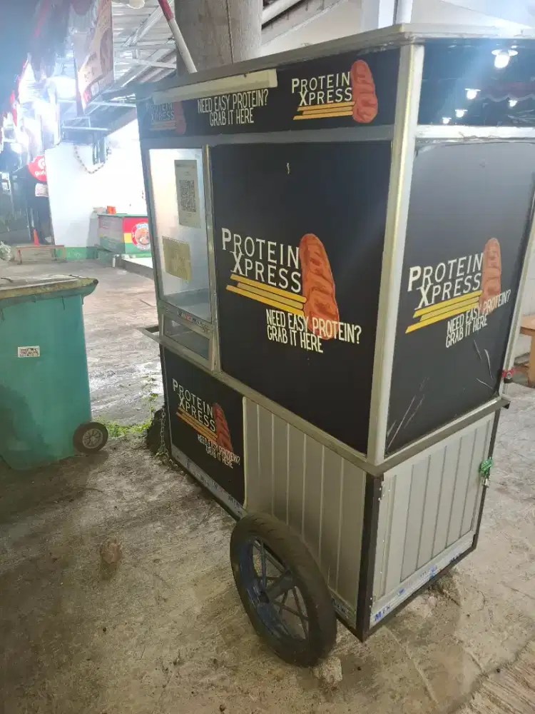 Jual gerobak aluminium