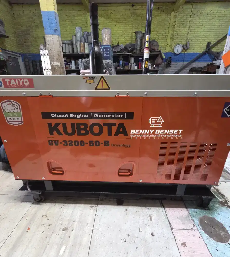 KUBOTA JEPANG GENSET 20KVA