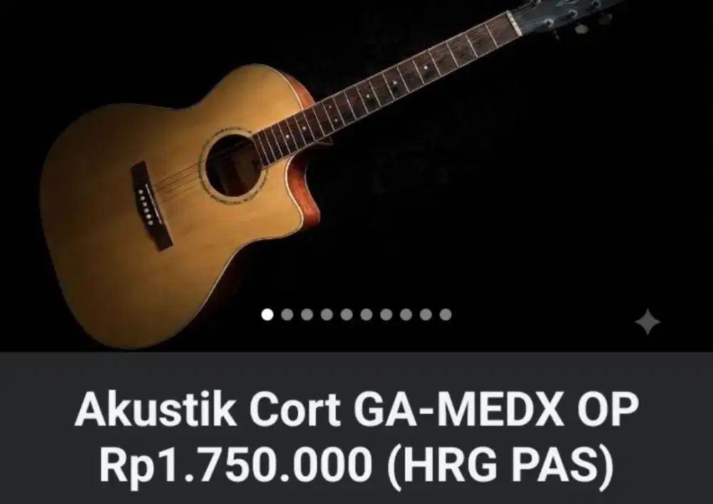 Gitar Akustik Elektrik Original (Bekas)