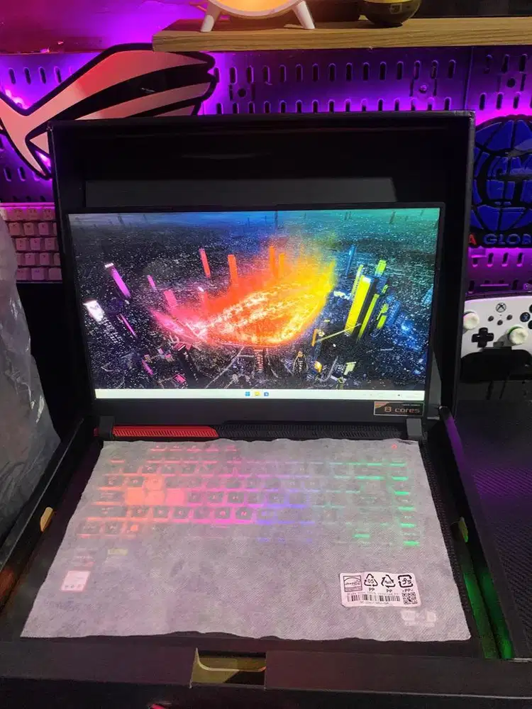 Rog Strix Ryzen 7 5800H 16/512Nvme/RTX3050Ti /144Hz IPS FHD/win11