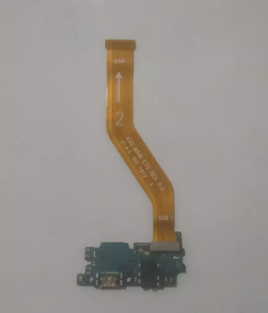 Papan Charger + Fleksibel Maenbord Samsung A30 Original Copotan