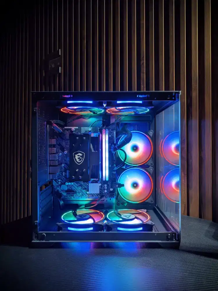 siap pakai pc intel i7 gen 12 | nvme+hdd 1tb + banyak bonus
