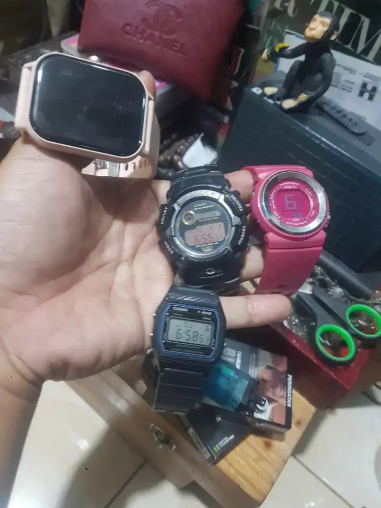 jam casio borong bonus smart watch