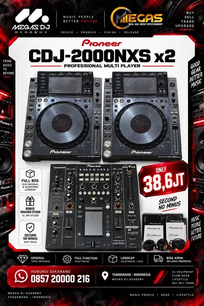 CDJ2000 SET (DUS)