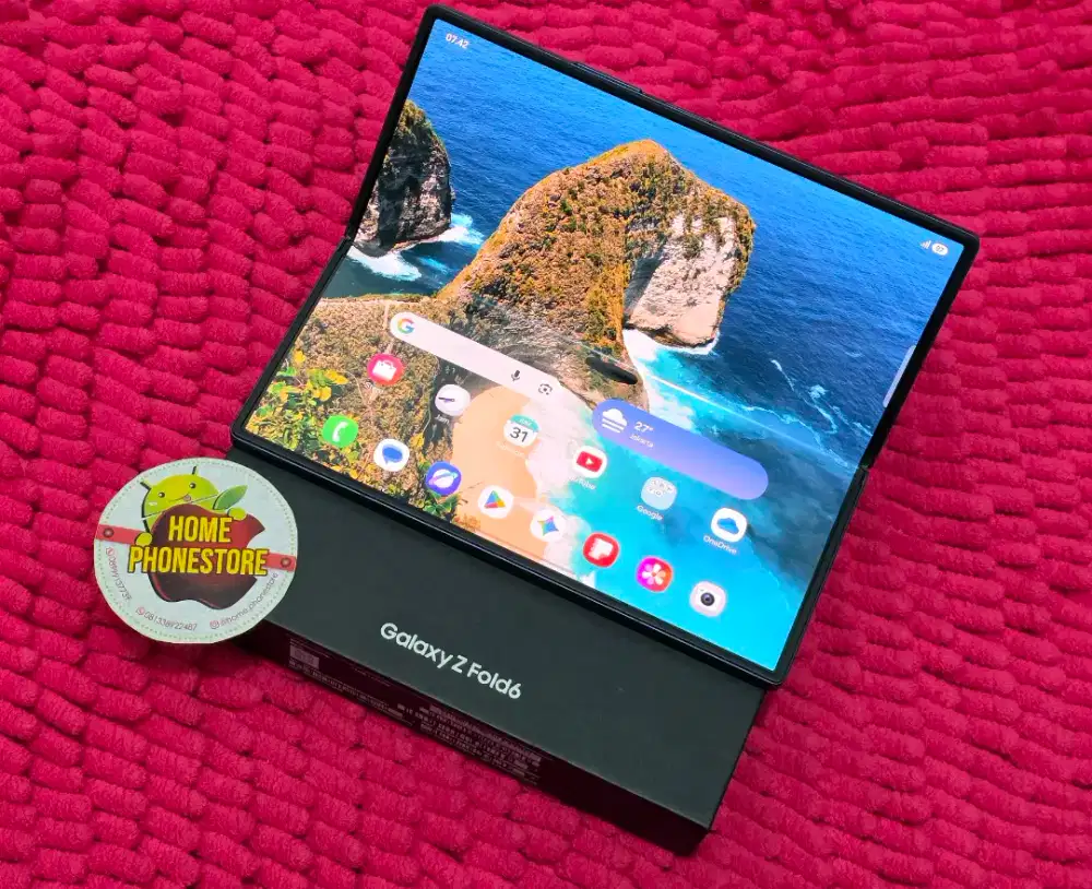 Samsung Z Fold6 256GB Navy Seadanya Cekkk Langsung