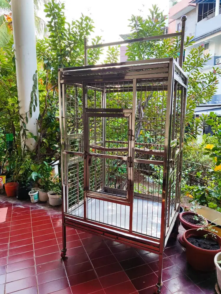 Kandang Burung Stainless Steel