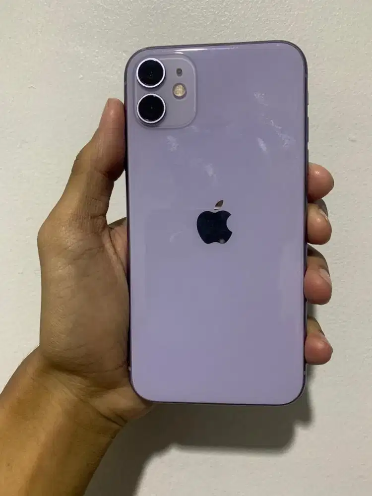 iphone 11 64gb purple resmi ibox (batangan)