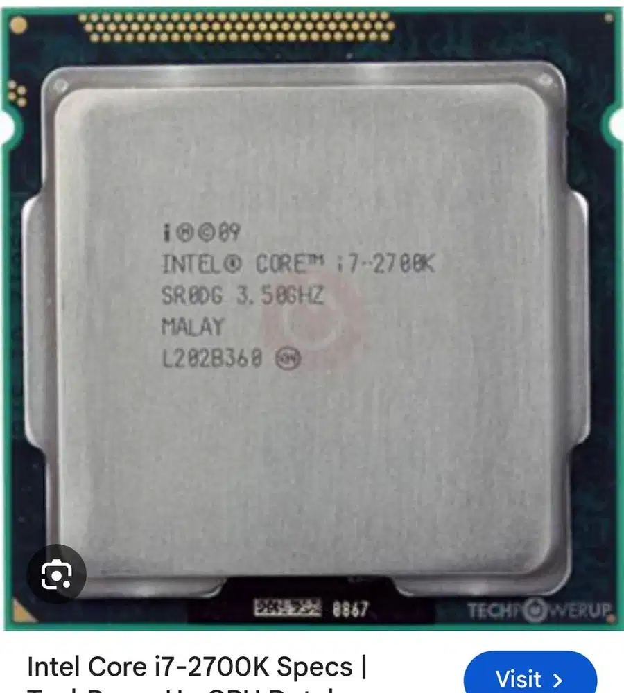 procssor i7 2700 intel