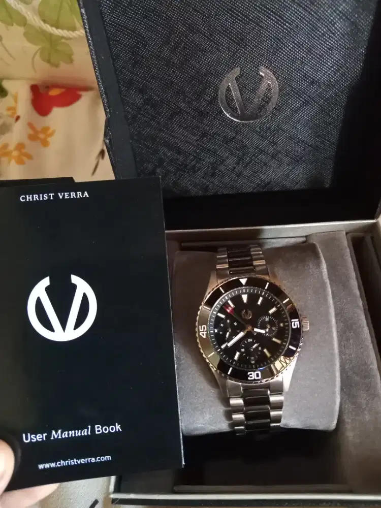 Christ Verra Original Casual Unisex Watch New Fullset