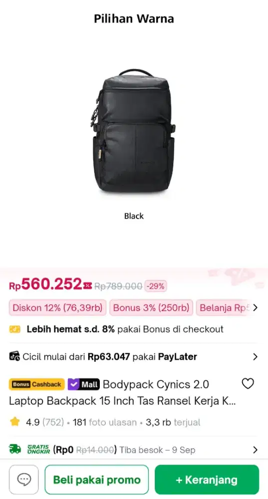 Bodypack Cynics 2.0