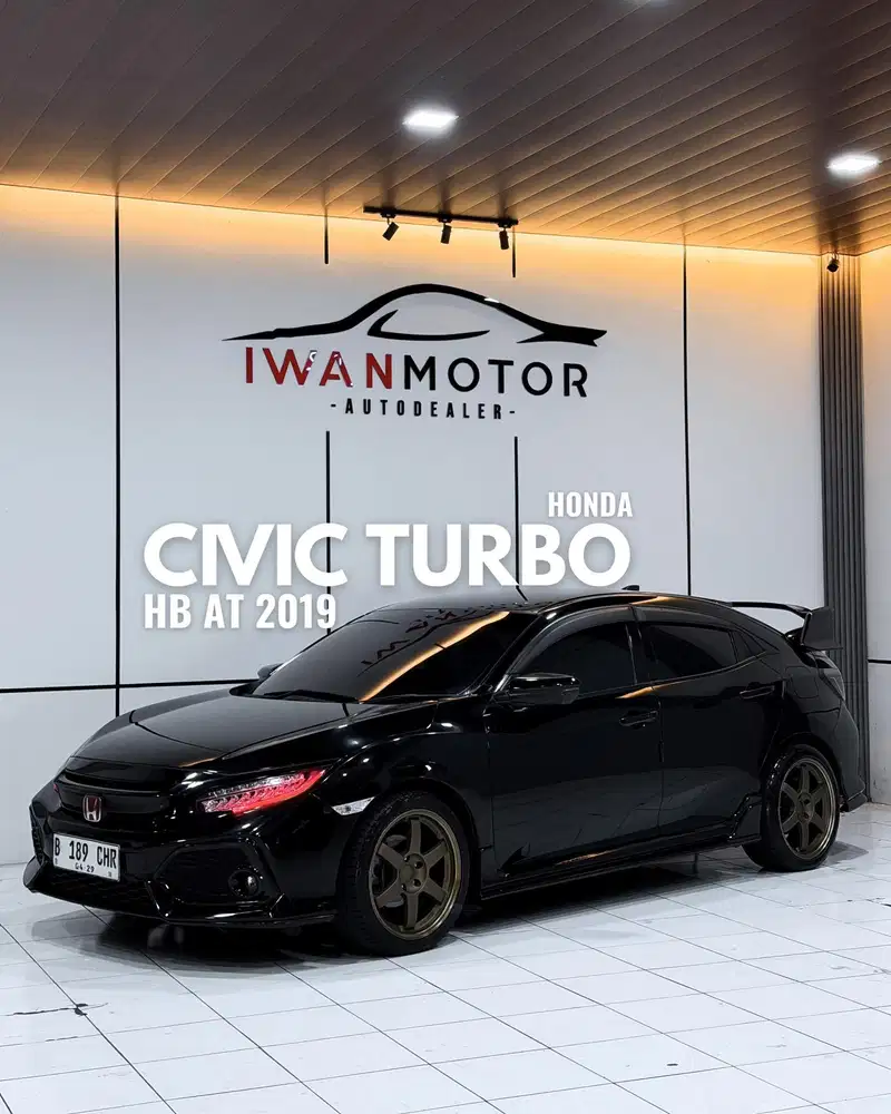 Istimewa! Honda Civic Turbo HB AT Tahun 2019
