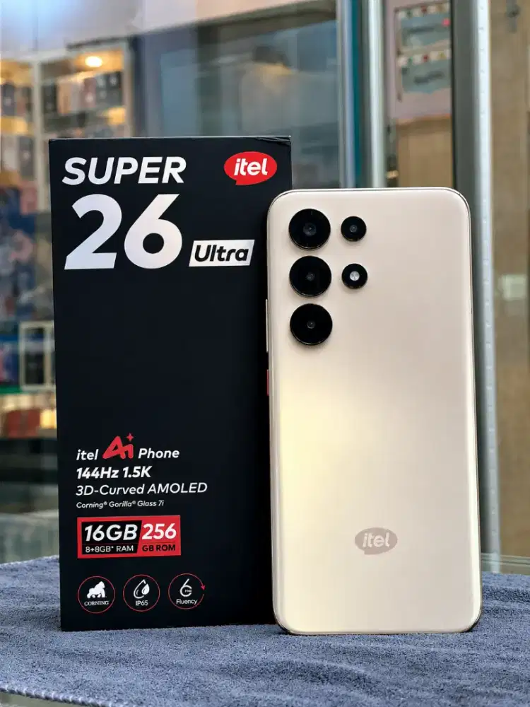 Itel S26ultra 8/256 sgelbox resmi