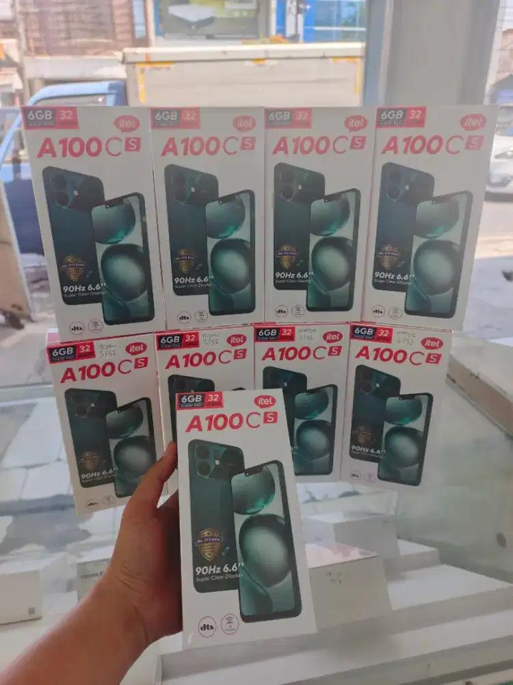 Itel A100cs segelbox resmi