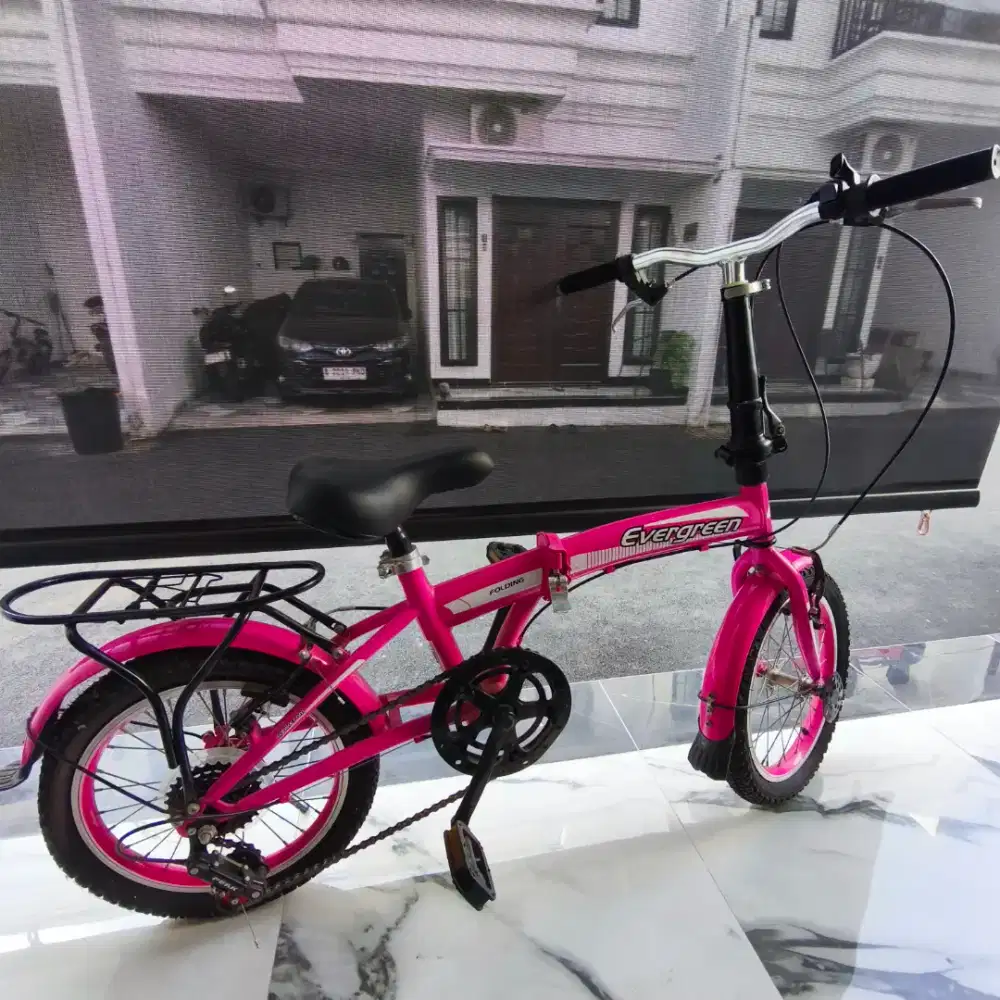Sepeda lipat evergreen, folding bike 16#
