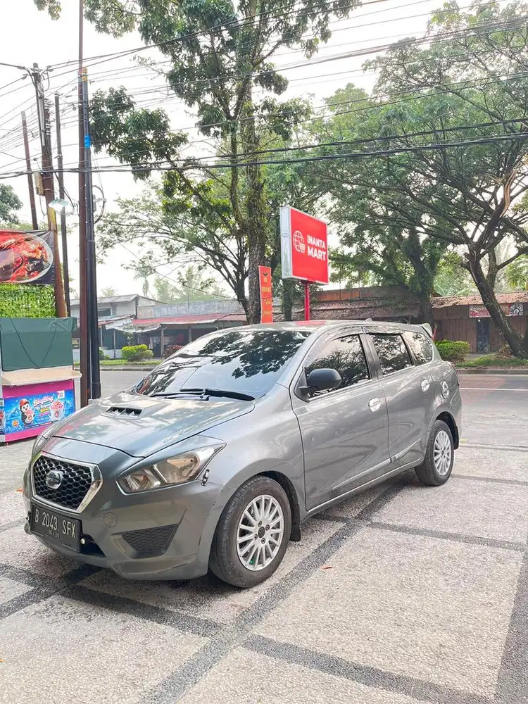 Datsun go+ 3 baris manual tahun 2015 surat lengkap