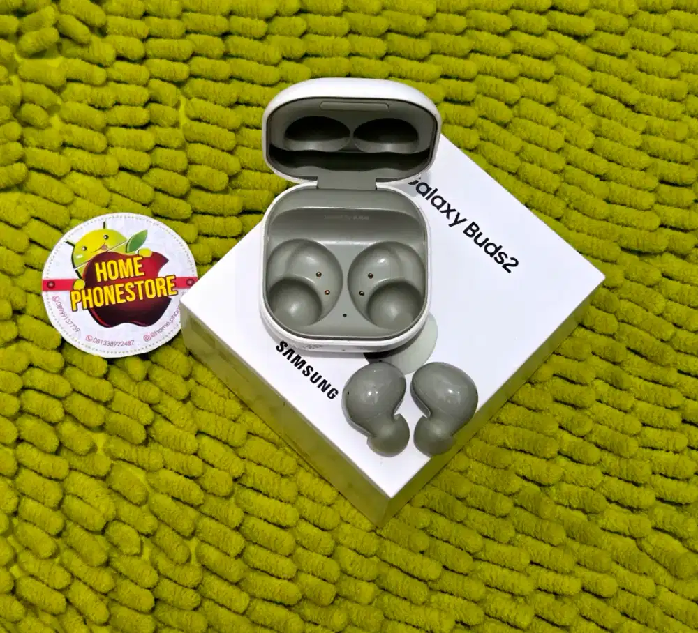Samsung Buds 2 Olive Mulus Komplit