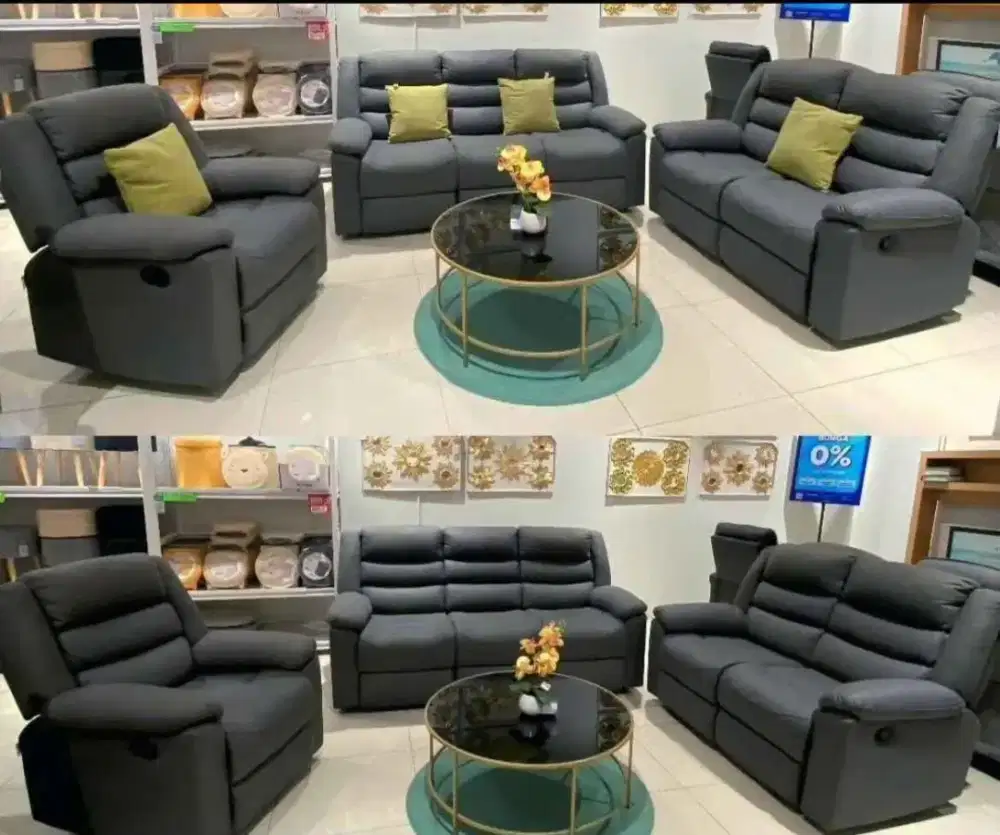 SOFA SET RECLINER LEXUS SELMA 
Sofa Set Recliner Lexus