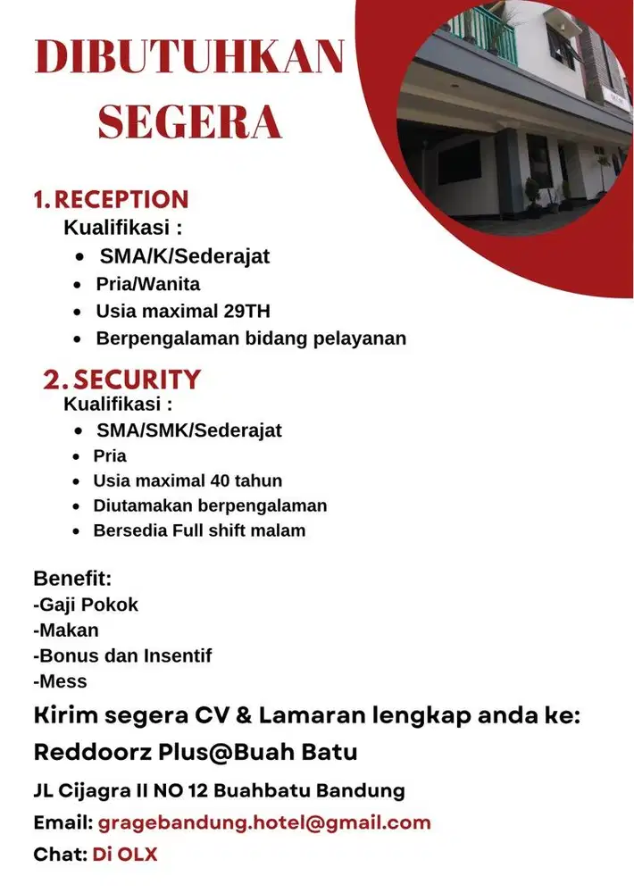 LOKER RECEPTION & SECURITY