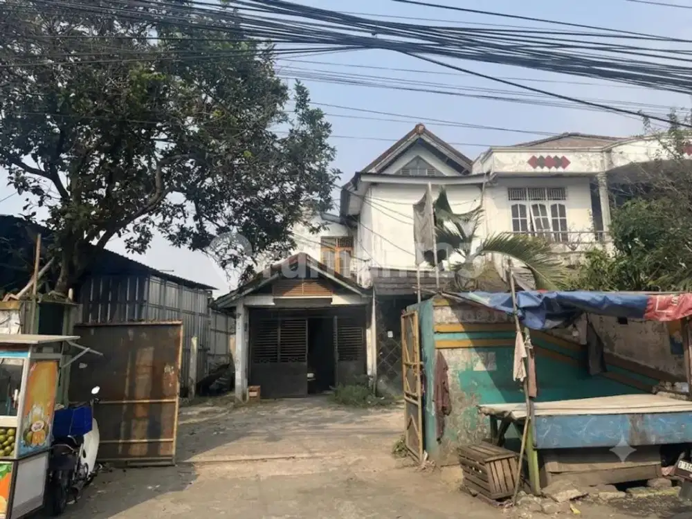 Tanah Sterategis Berjuta Keuntungan: Harga Murah dan Dapat Bonus Rumah Besar, Gudang Luas dan Banyak Kios