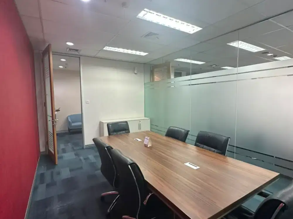 Sewa Kantor Furnish Siap Huni 113 m2 di Mandiri Inhealth Tower Kuningan