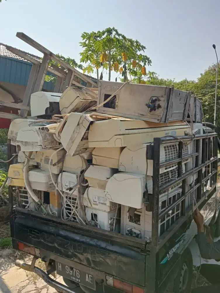 Terima Elektronik Bekas Rosok Ac kulkas Mesin Cuci Komputer Laptop dll