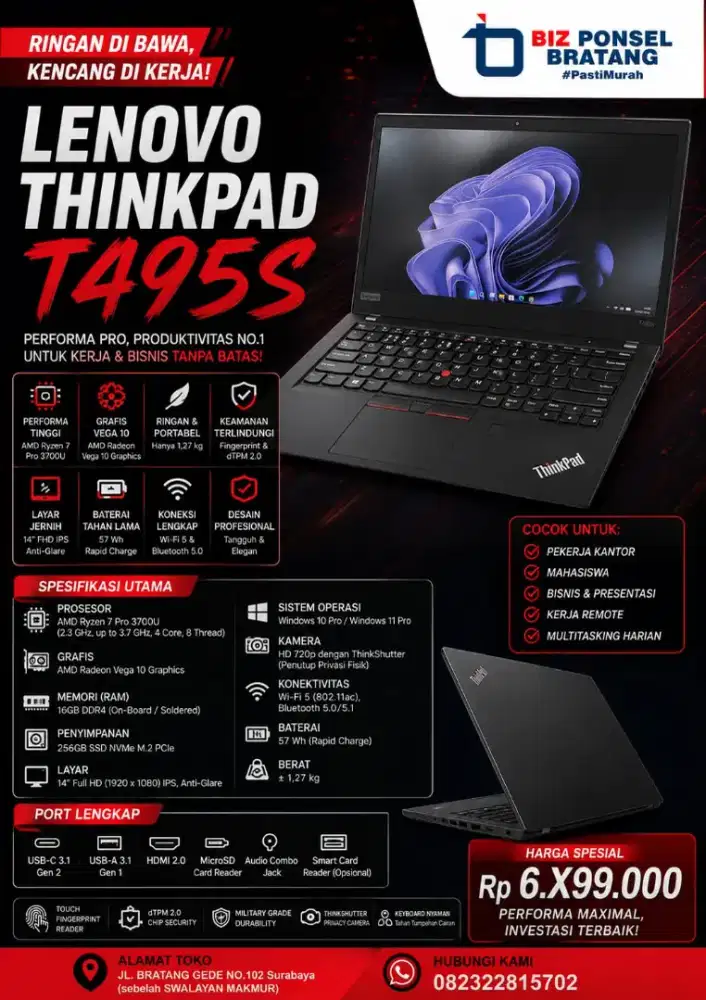 LENOVO THINKPAD T495s