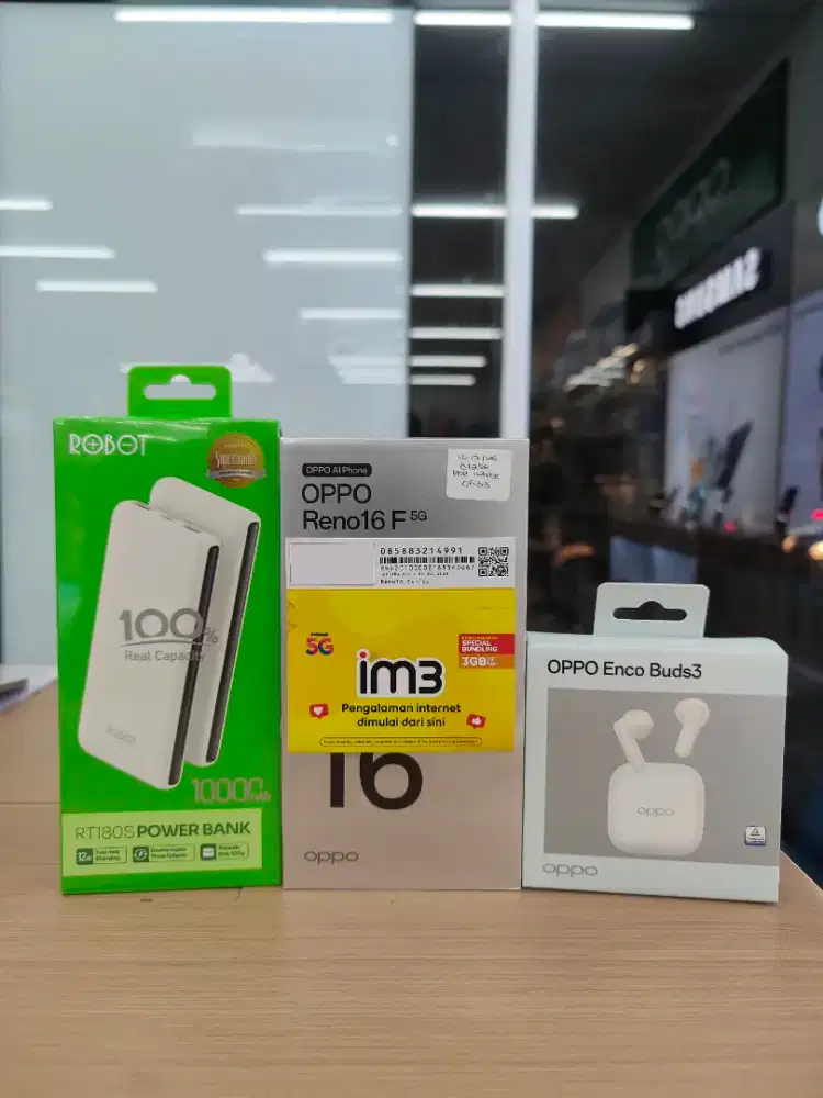 Oppo Reno 16F 8/256GB Potongan 5% Kredit Cicilan Bunga 0%
