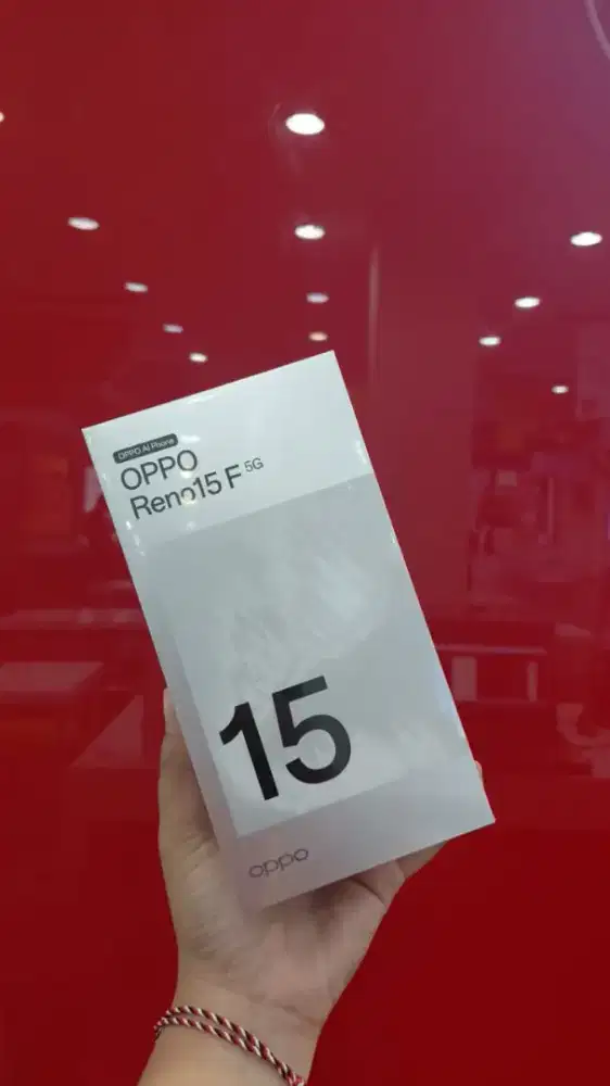 Oppo Reno 15F 8/256GB Gratis EncoBuds3 & Voucher Belanja 300Ribu