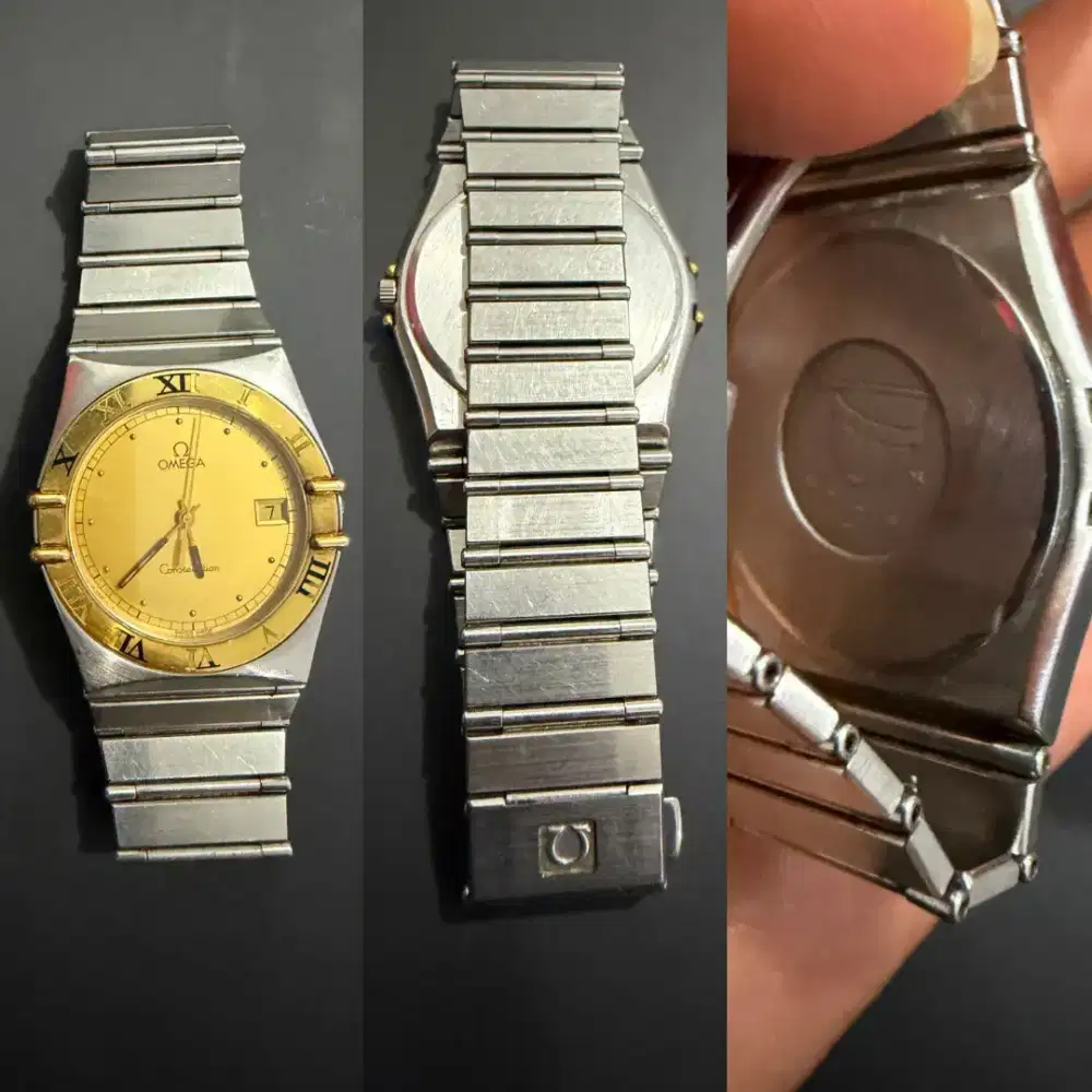 jam tangan omega tipis