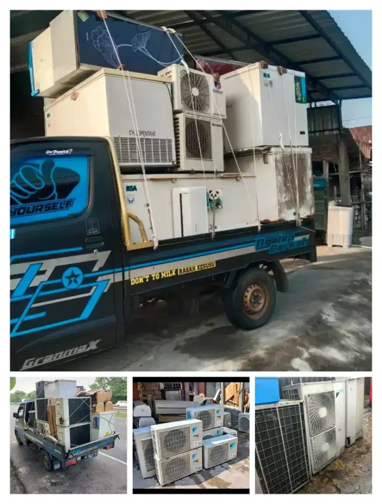 Dibeli Terima Elektronik Bekas Rosok Ac kulkas Mesin Cuci Komputer dll