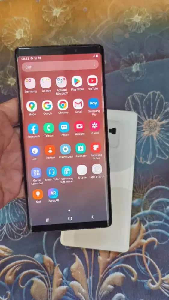 Samsung Note 9 ram 6/128 HP saja
belum pernah service