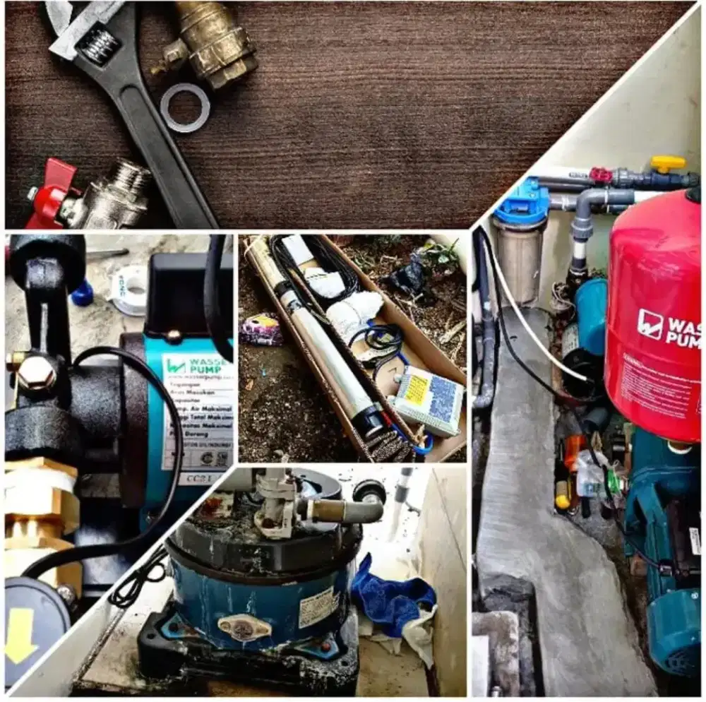 SERVICE PANGGILAN POMPA AIR { JETPUMP / SIBEL / SUMUR BOR }