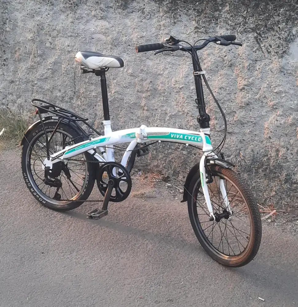Jual sepeda lipat viva cycle uk 20 speed 7.