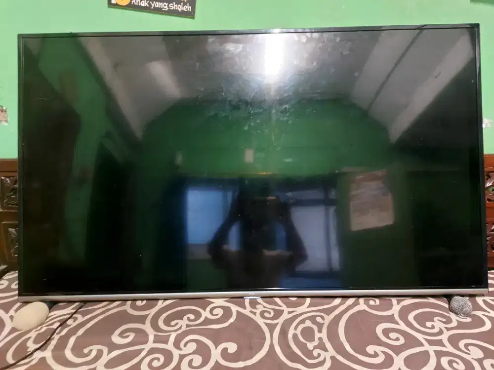 Tv Tcl 55 inch Android Minus Layar Gelap
