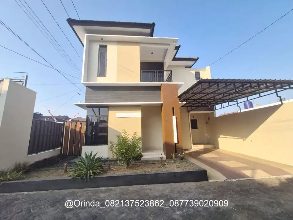 LT 134 LB120 JL KALIURANG KM 9 DALAM CLUSTER RUMAH MEWAH PERUMAHAN DEKAT UGM, UII, JL PALAGAN, KOLOMBO, KAYEN, JL DAMAI, LEMPONGSARI, BIAS, AL AZHAR