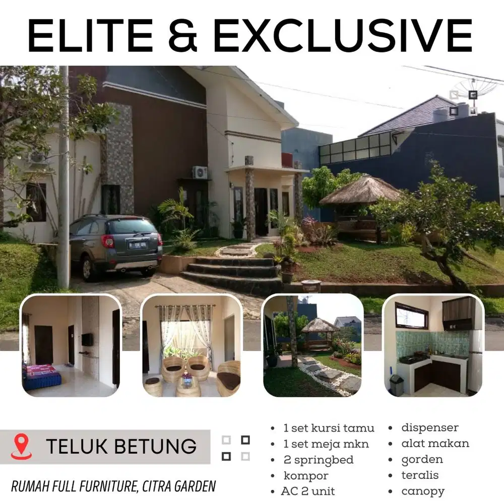 Rumah Eksklusif Full Furniture – Tinggal Bawa Koper!