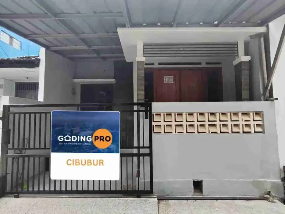 RUMAH 1 LANTAI SHM KRANGGAN PERMAI CIBUBUR FULL RENOV RAPI SIAP HUNI