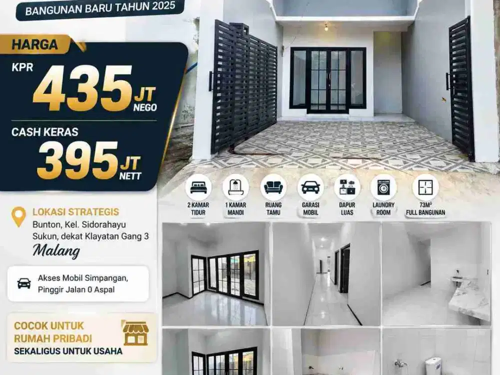 Rumah Baru Sukun Malang Kota