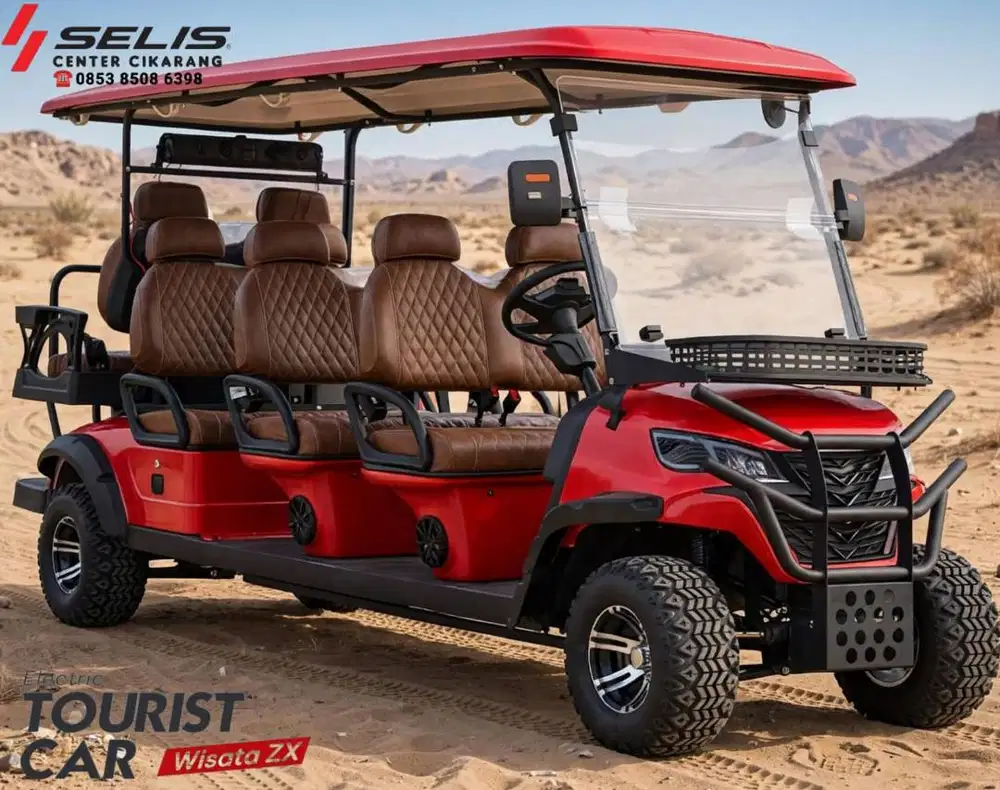 SELIS WISATA PRO ZX 8 SEAT (GOLF CAR, BUGGY CAR)