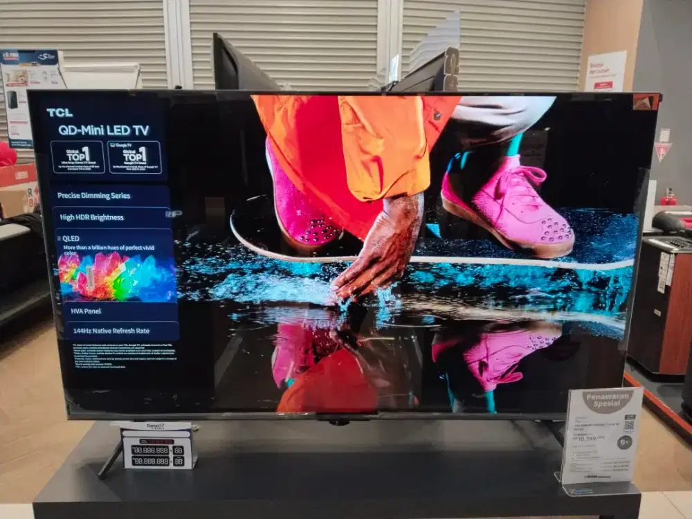 TCL MINILED GOOGLE TV 4K 55INCH