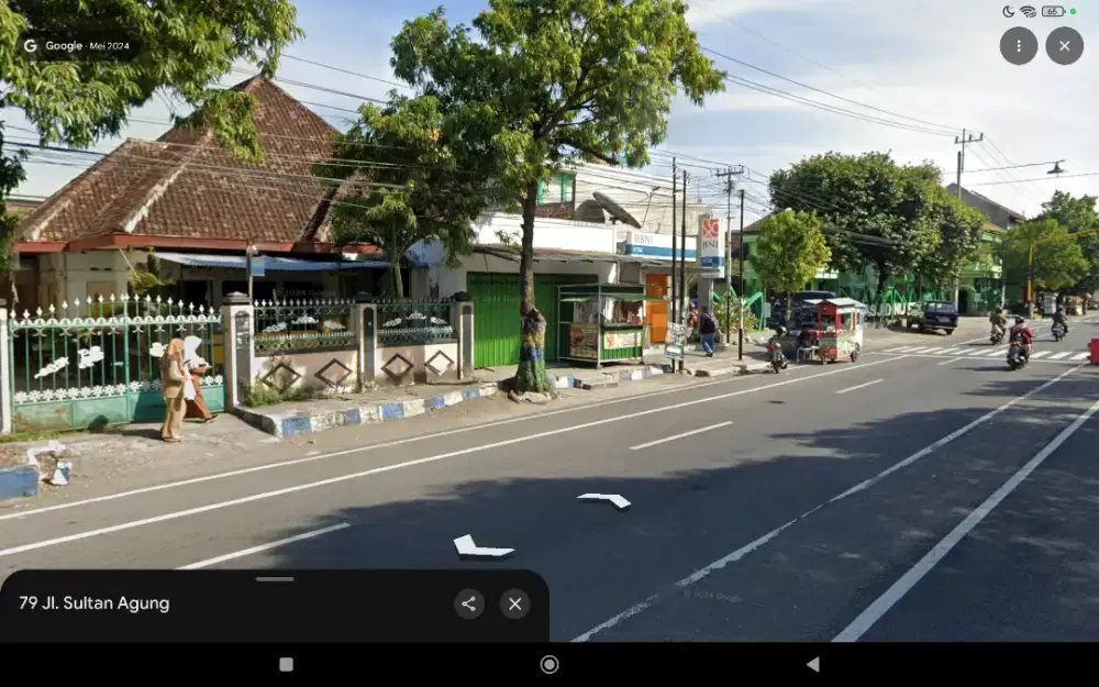 Dijual Rumah Strategis Kota Ponorogo lebar dan luas