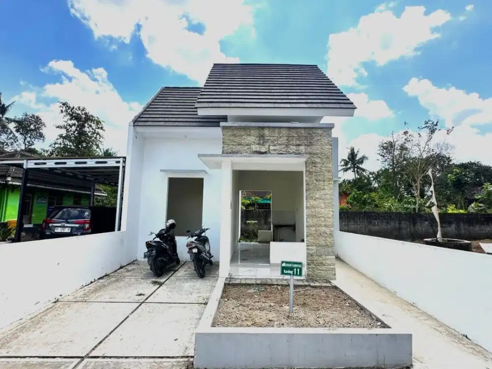 Rumah Asri One Gate System di Sleman, Cocok Untuk Hunian Keluarga Muda