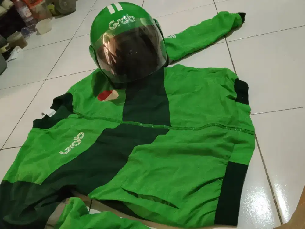 atribut Ojol punya wanita  baru terpakai 5hari