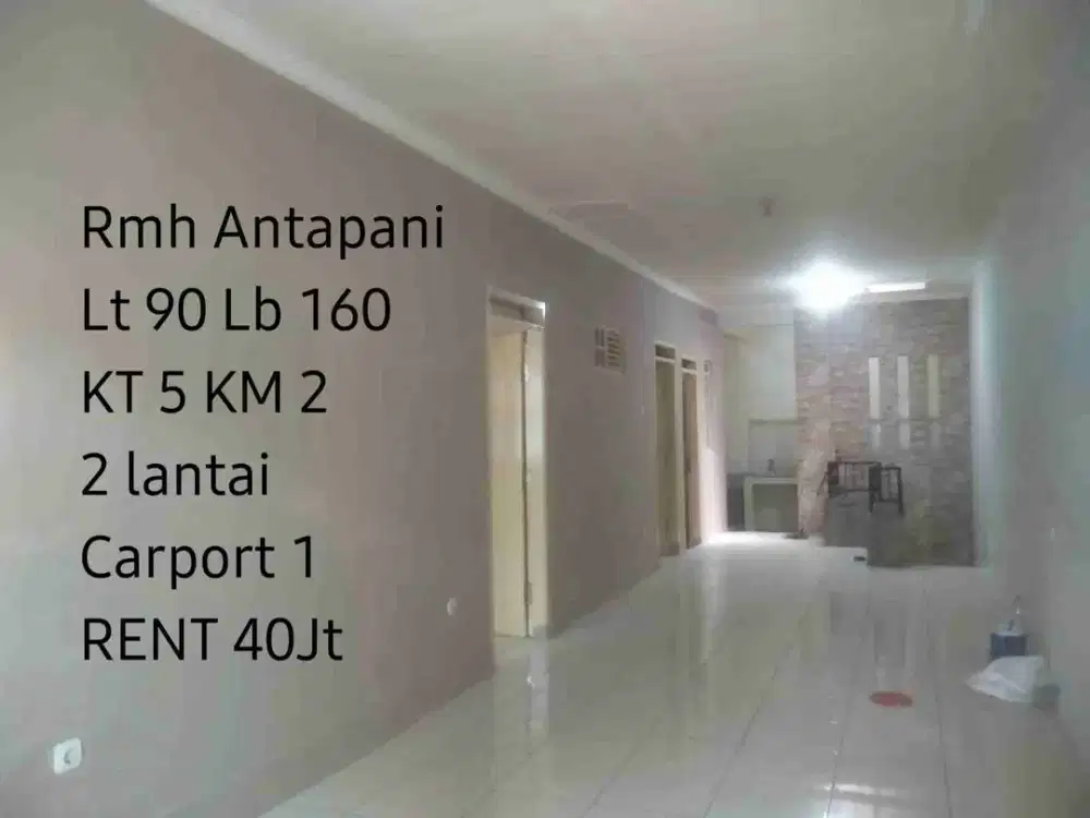Rumah Kontrakan Pusat Kota Daerah Antapani dan Sekitarnya