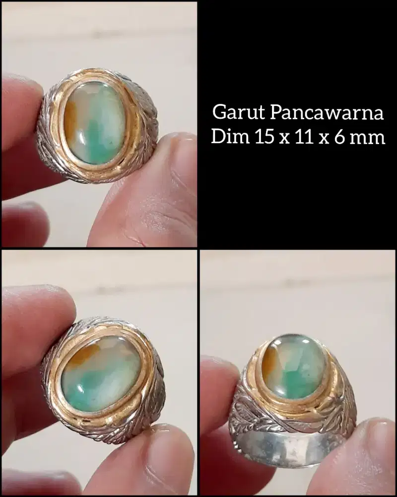 Jual Batu Akik Garut Pancawarna
